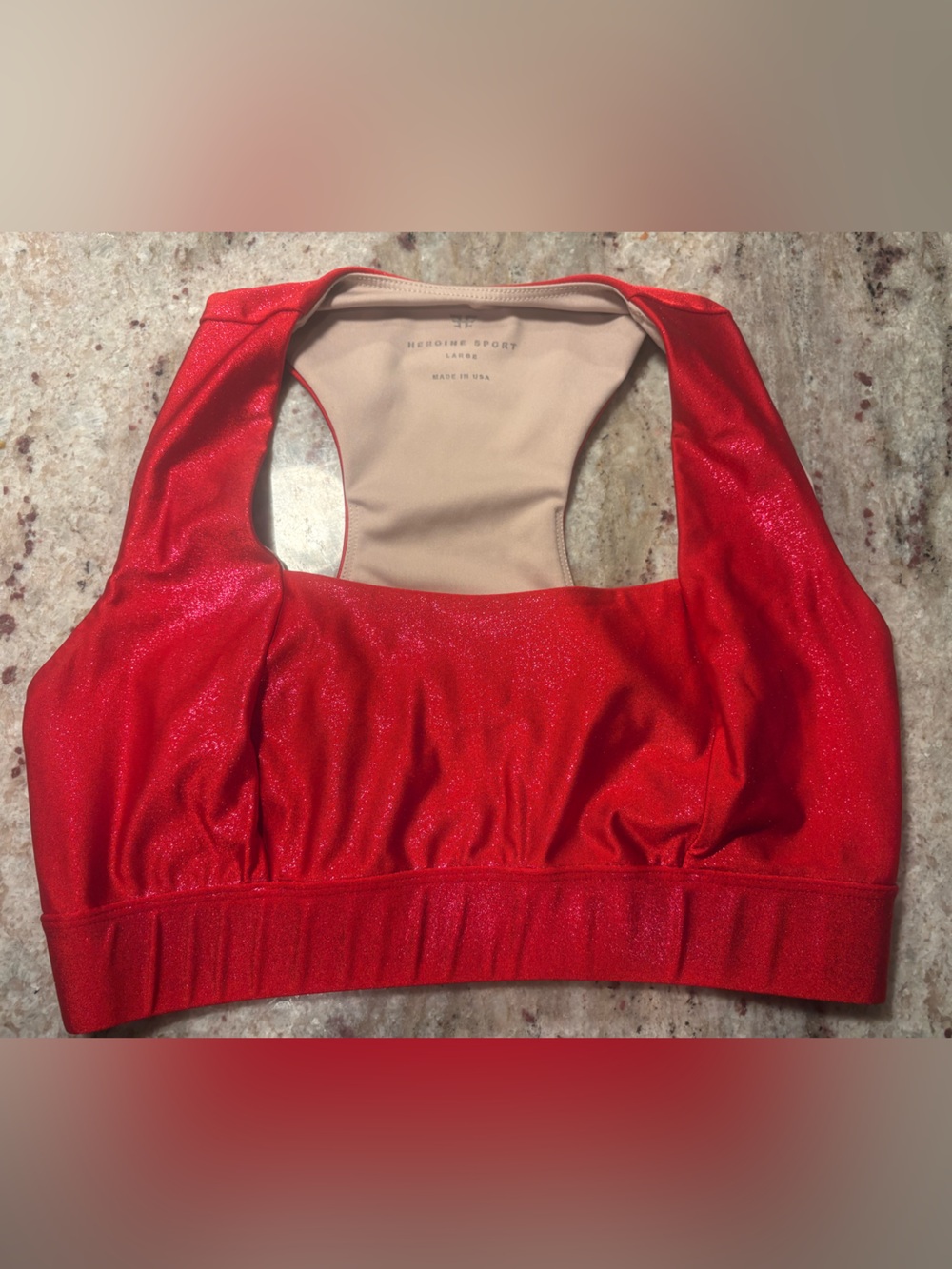 Heroine Sport sparkly sports bra